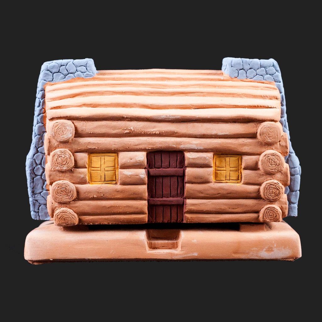 Incienso Incense Burner Log Cabin The Rudai