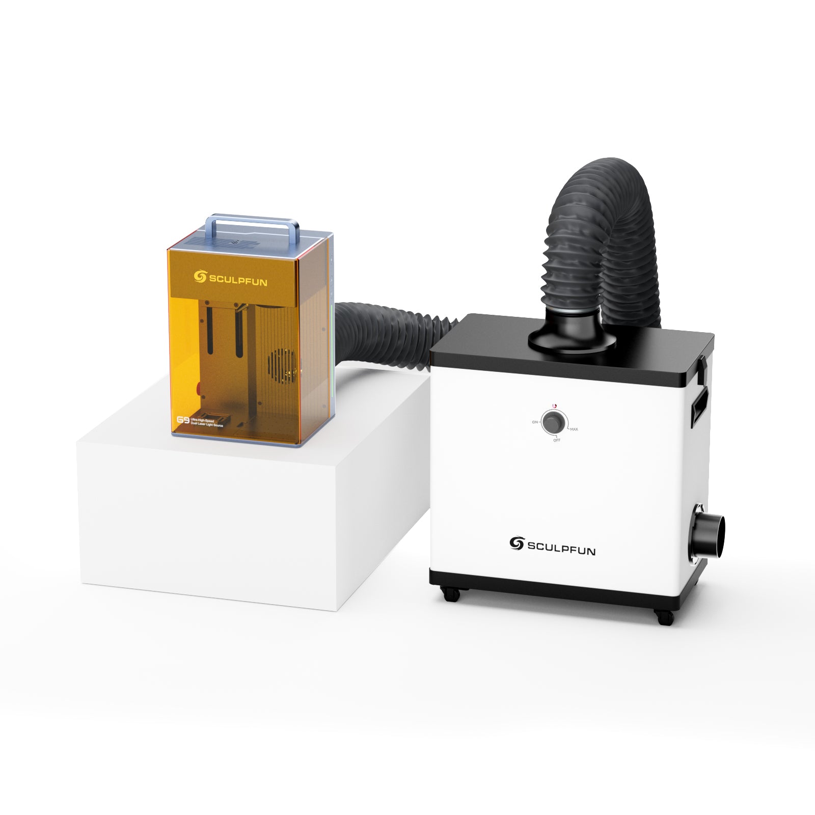 Sculpfun SP1 220W Smoke Purifier Air Purifier for Laser Engraver - Image 3