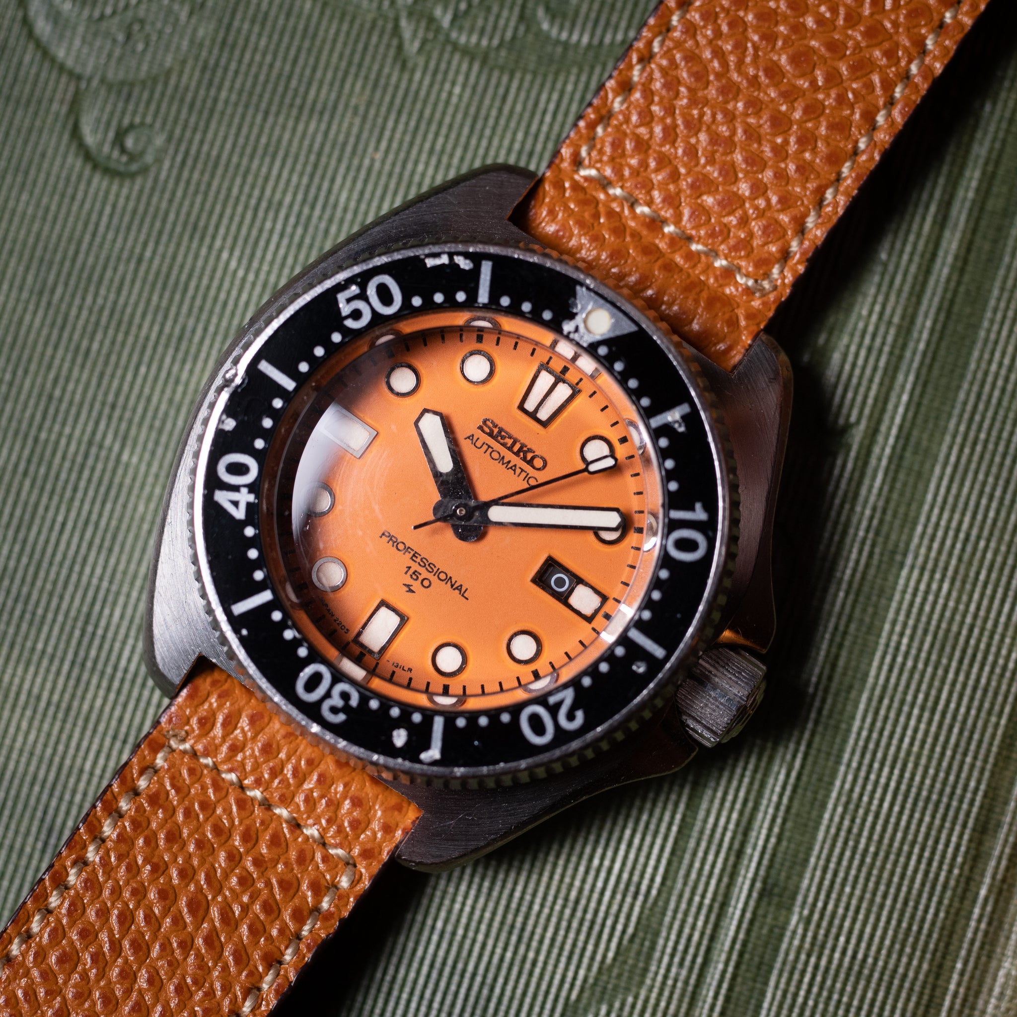 SEIKO ダイバーズウォッチ オレンジ文字盤 - 腕時計(アナログ)