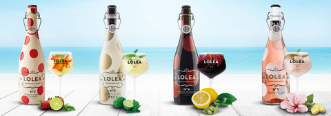 Lolea range of bottles 