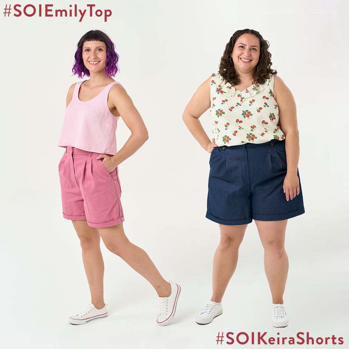 Sew Over It - Emily Top & Keira Shorts