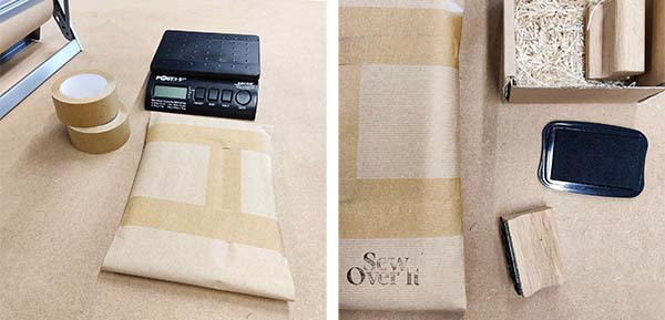 Sew Over It - Sustainable packaging