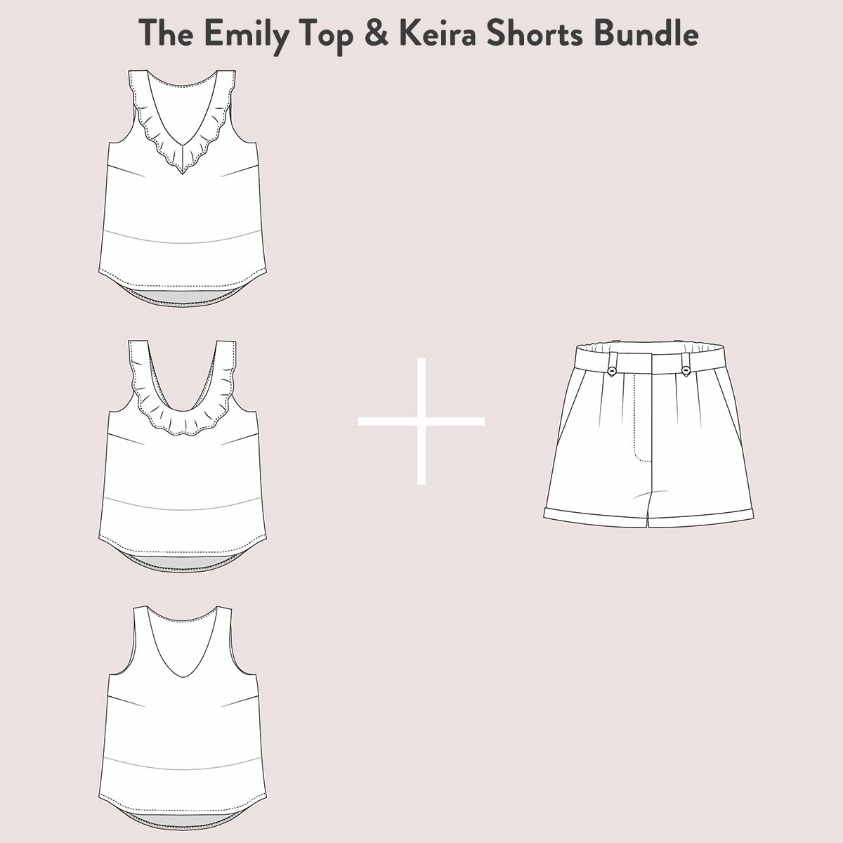 Sew Over It - Emily Top & Keira Shorts