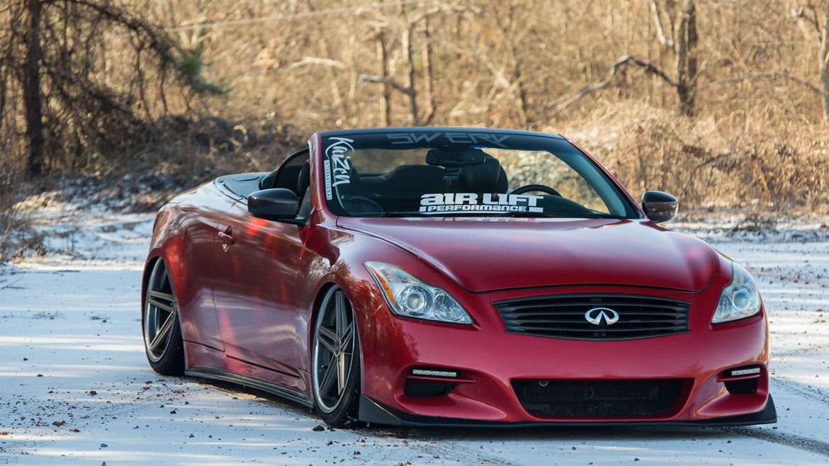 bagged g37 coupe