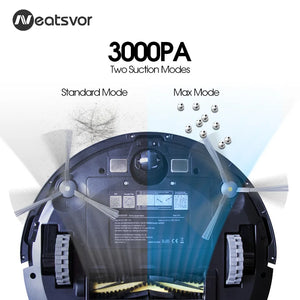 NEATSVOR X500 Robot Vacuum Cleaner 3000PA 3-in-1 Mopping - Global Sales & Service Ecommerce