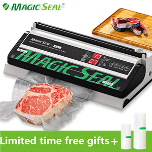 MAGIC SEAL MS400 Food Vacuum Sealer Machine Best Vacuum Sealer Packaging Machine Plastic Bag Sealer Common To All Bags - Global Sales & Service Ecommerce