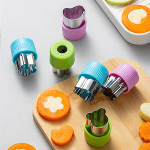 Kitchen Star Heart-shaped Vegetable Cutter Plastic Handle Portable Cooking Tools Stainless Steel Fruit Cutting Kitchen Utensils - Global Sales & Service Ecommerce