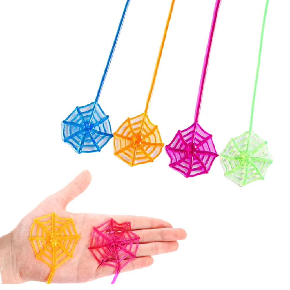 12/30Pcs Stretchable Climbing Spider Web Toys for Kids