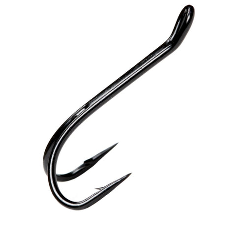 25pc MUSTAD Fly Tying Hooks  3582 F  DOUBLE SIZE: 2 made in Norway