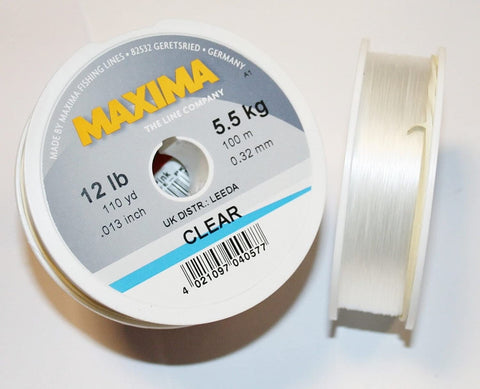 Maxima 50mtr Clear Nylon – Somers Fishing Tackle