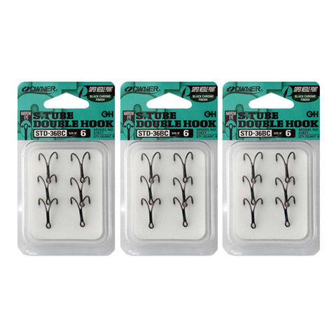 Owner Stinger Double Tube Hooks – Somers Fishing Tackle