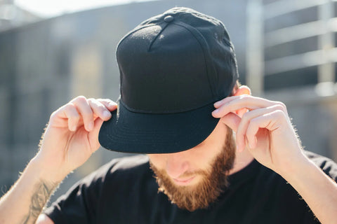 Man wearing a cap