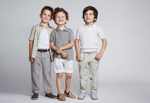 Three Kids Standing