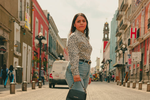 woman in Casual and Street Attire