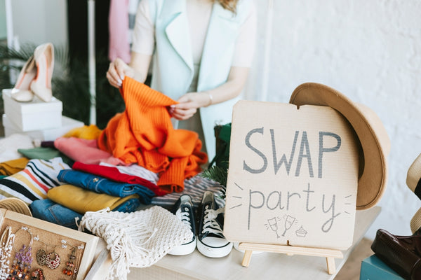 Swap clothes for budget shopping