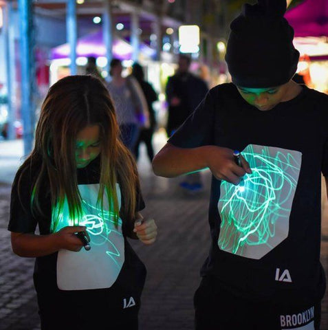 tshirts with led lights