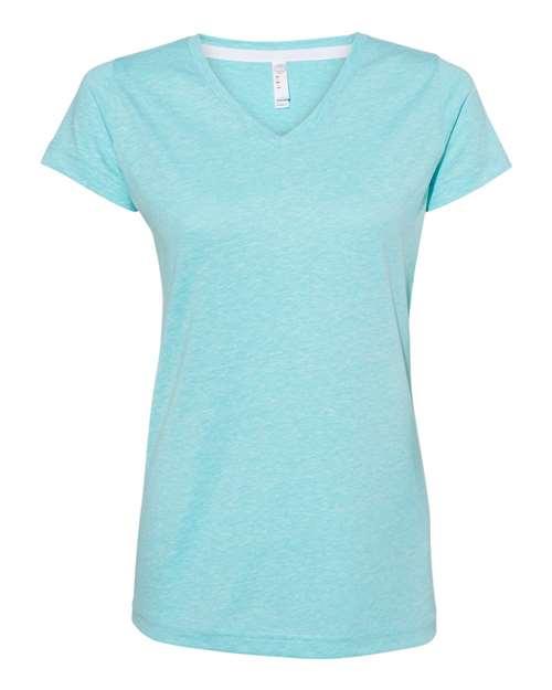 Women's Harborside Mélange V-Neck T-Shirt 3591#N# – Dresses Max