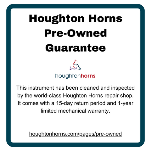 Houghton Horns Pre-Owned Guarantee Badge
