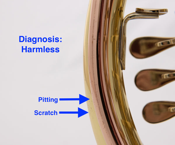 What's That Spot? Identifying Marks on Your Brass Instrument