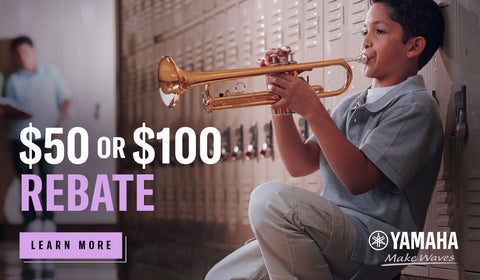 $50-$100 Rebate from Yamaha - Learn More