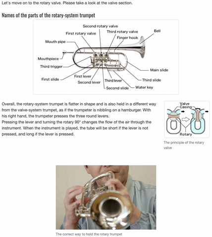 piccolo trumpet diagram