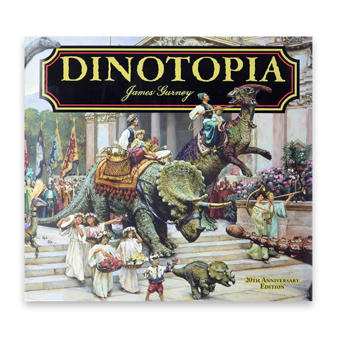 Cover of the book <i>Dinotopia, A Land Apart From Time</i> by James Gurney