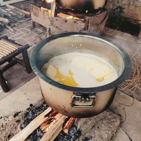 process of making ghee