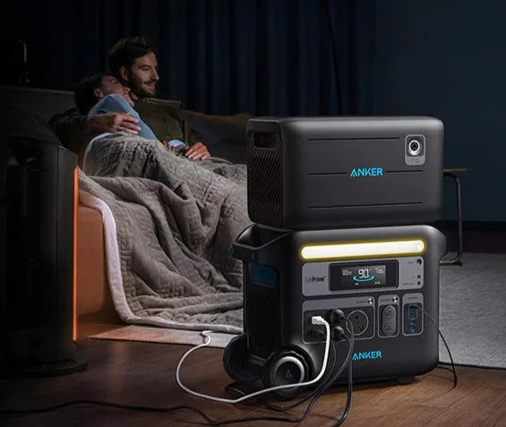 Anker SOLIX F2000 Solar Generator (PowerHouse 767 with 200W Solar Panel and Expansion Battery)