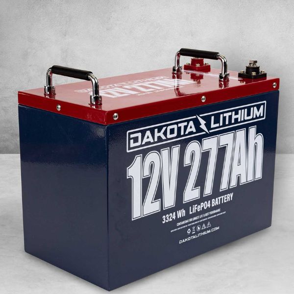 Dakota Lithium 12V/277Ah LiFePO4 Deep Cycle Battery – Solar Paradise
