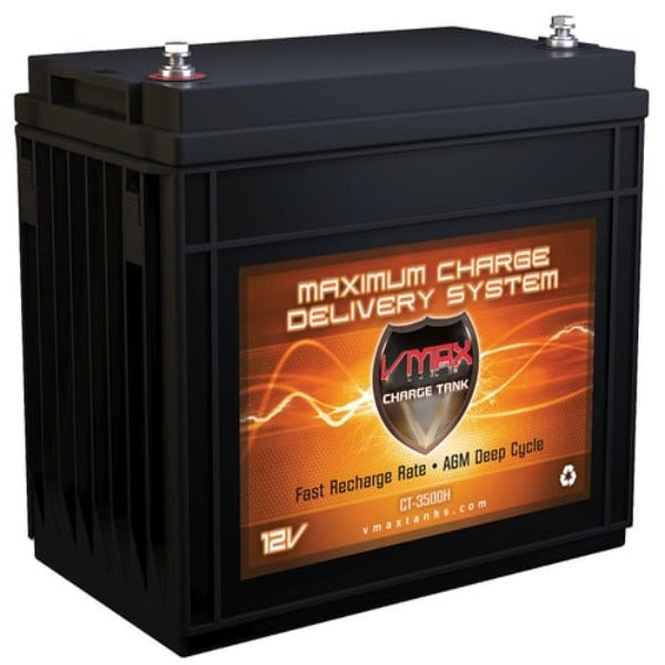 Vmaxtanks VMAX CT750 800A AGM Car Audio Battery 750W / 1500W
