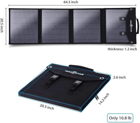 Rockpals SP003 100W Portable Solar Panel