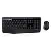 Logitech Kit Teclado y Mouse Inalámbrico MK345, Ingles