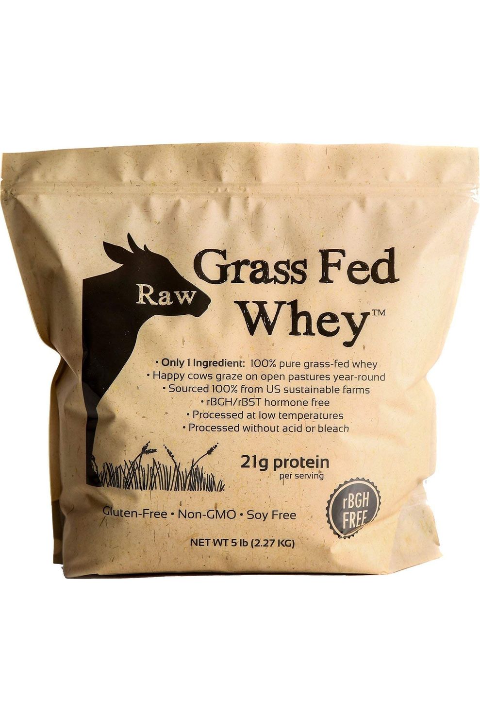 Grass-fed Whey To Go® Protein Powder, Chocolate