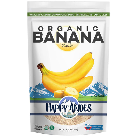 NaturalSlim Glucotein® Resistant Starch - Organic Green Banana & Peas  Powder, 1 lb 