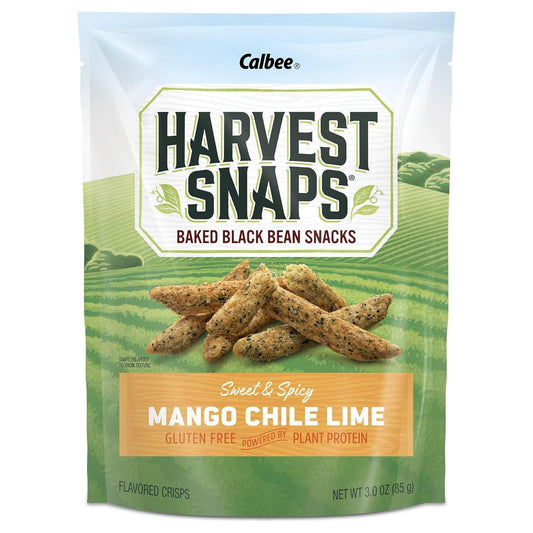 Calbee Harvest Snaps Sampler Variety Pack - Plant-based Gluten Free Crisps  - 3 Oz 5 Pack In
