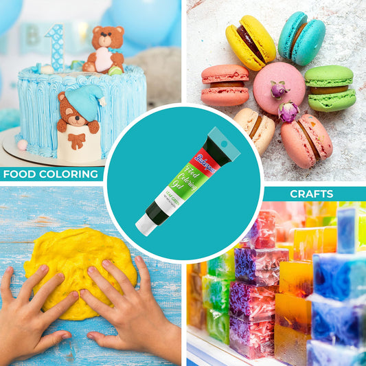 Food Coloring - 24 Color Rainbow Fondant Cake Food Coloring Set