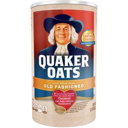 Quaker Old Fashioned Rolled Oats, Non GMO Project Verified, Two 64oz Bags  in Box, 90 Servings, 4 Pound (Pack of 2)