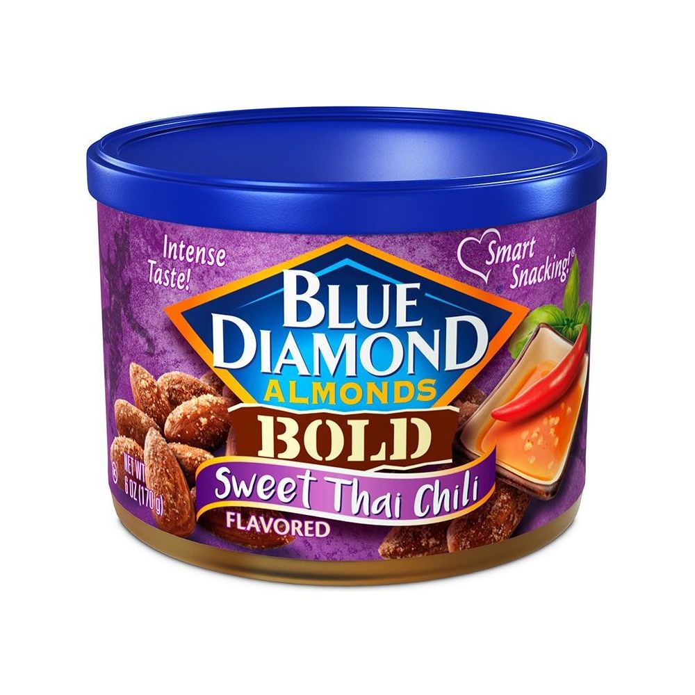  Blue Diamond Almonds Whole Natural Raw Snack Nuts, 25