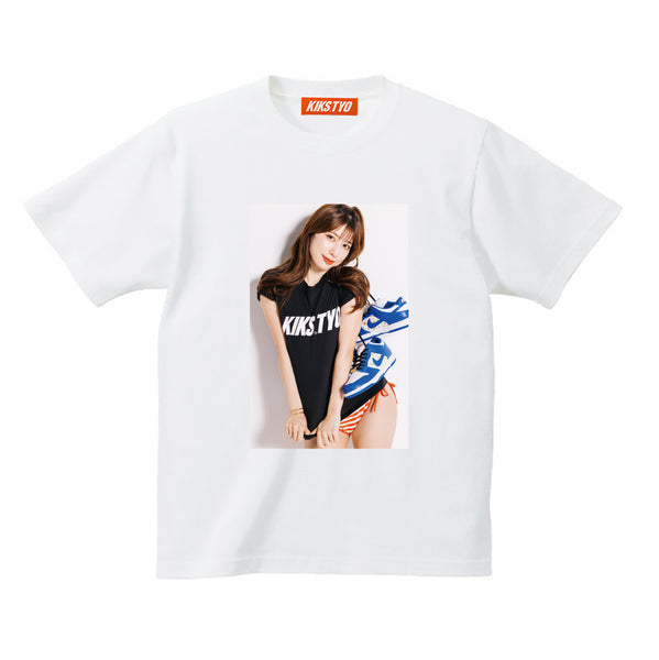 KIKSTYO x MIKU KUWAJIMA x 週刊プレイボーイ “LOGO TEE