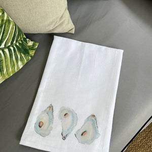 Oyster Tea Towel - Core Sound Store