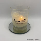 Candle from Our Time Candles & Diffusers nearing completion