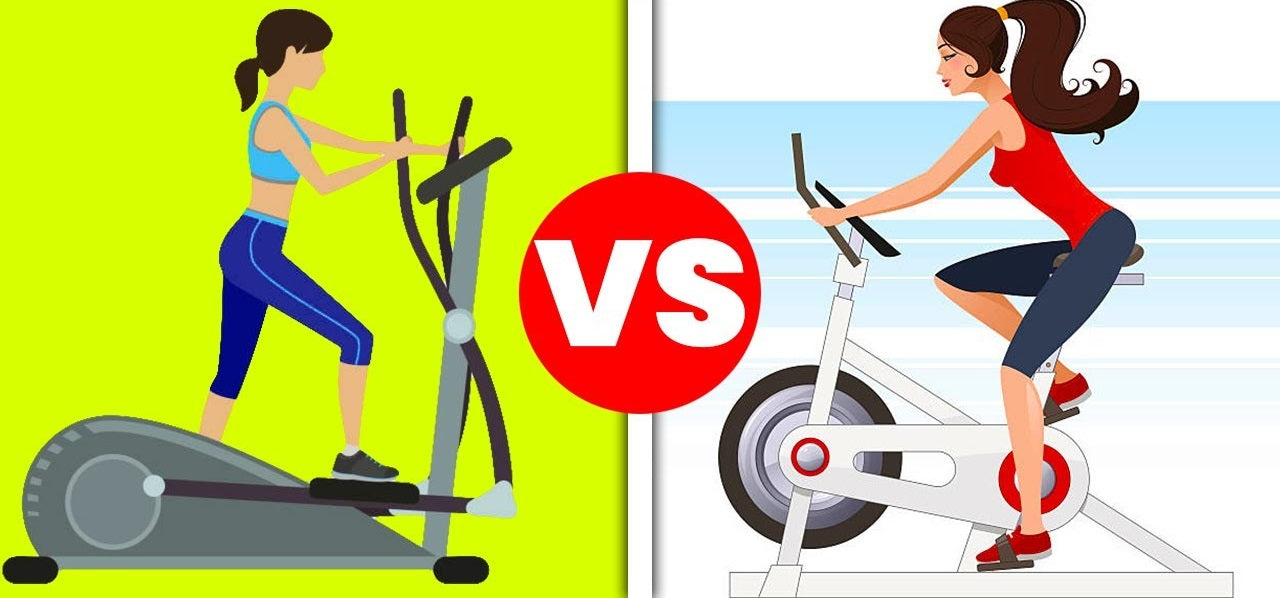 treadmill and stationary bike