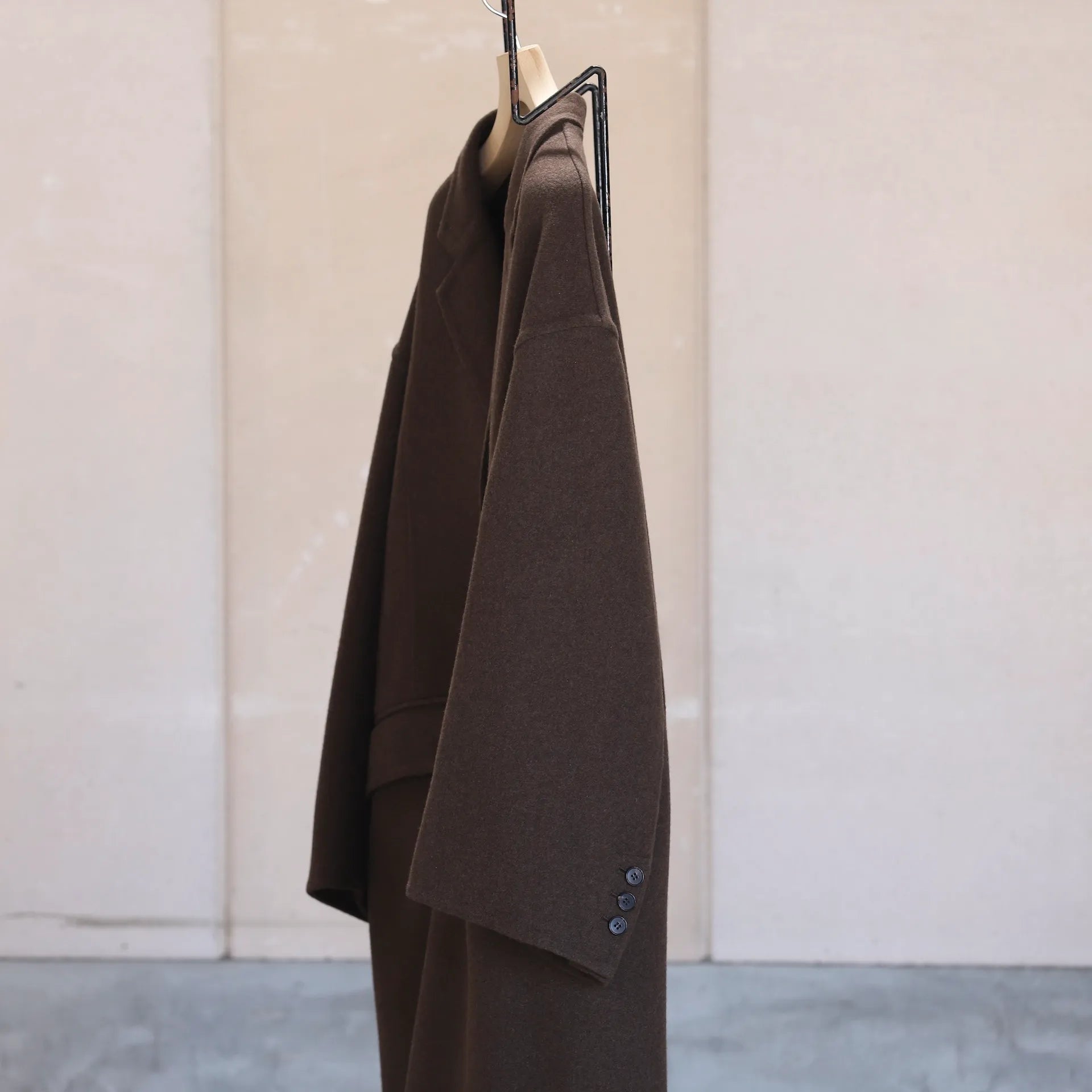 AUBETT YAK MELTON OVERCOAT - 8