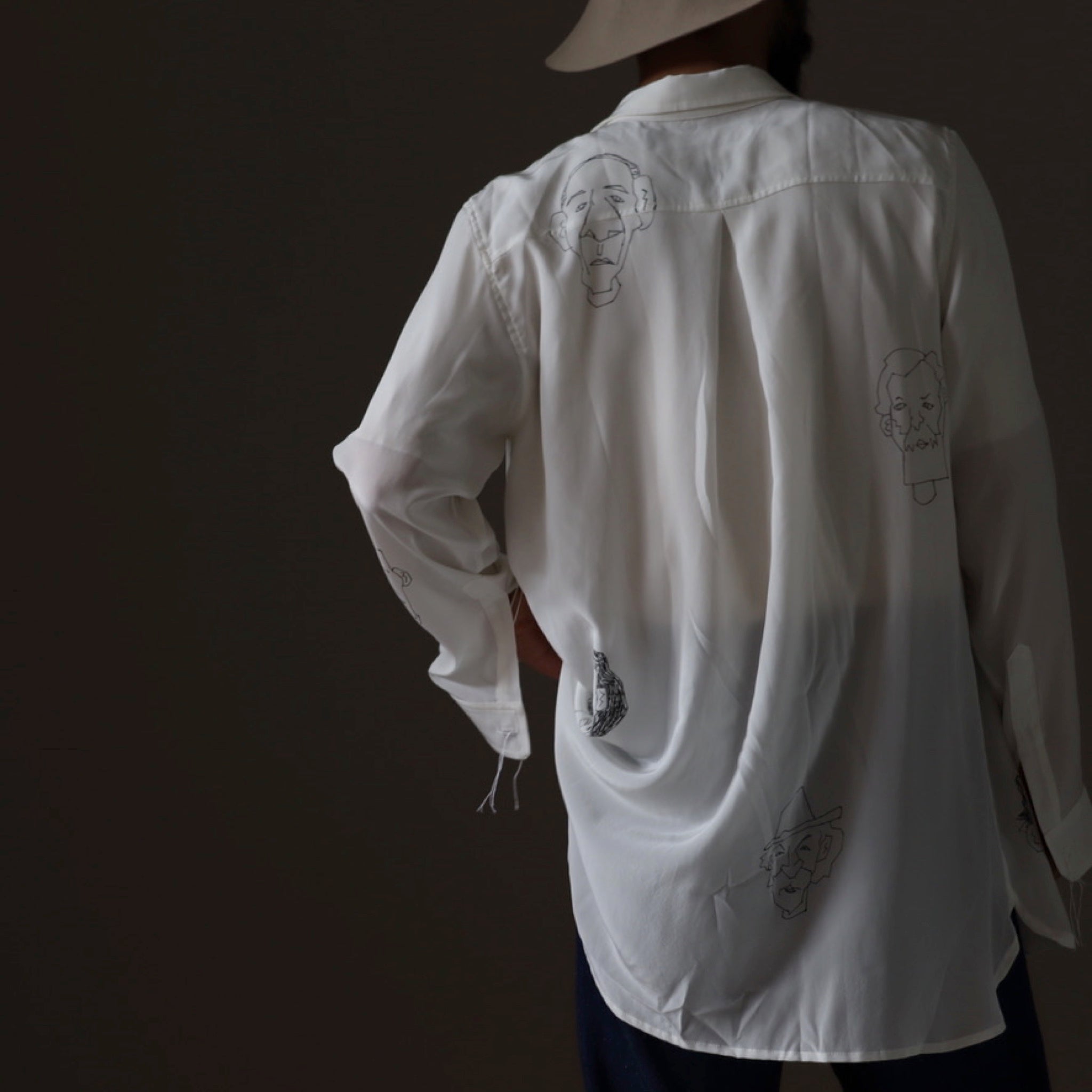 ARCHIVIO J.M.Ribot HAND SKETCHED SHIRT - 9