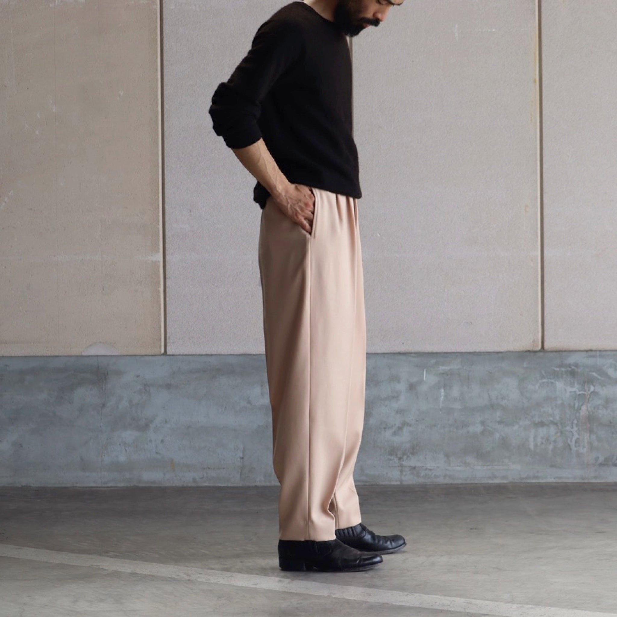 nonnotte 2 TACK WIDE TAPERED TROUSERS - 6