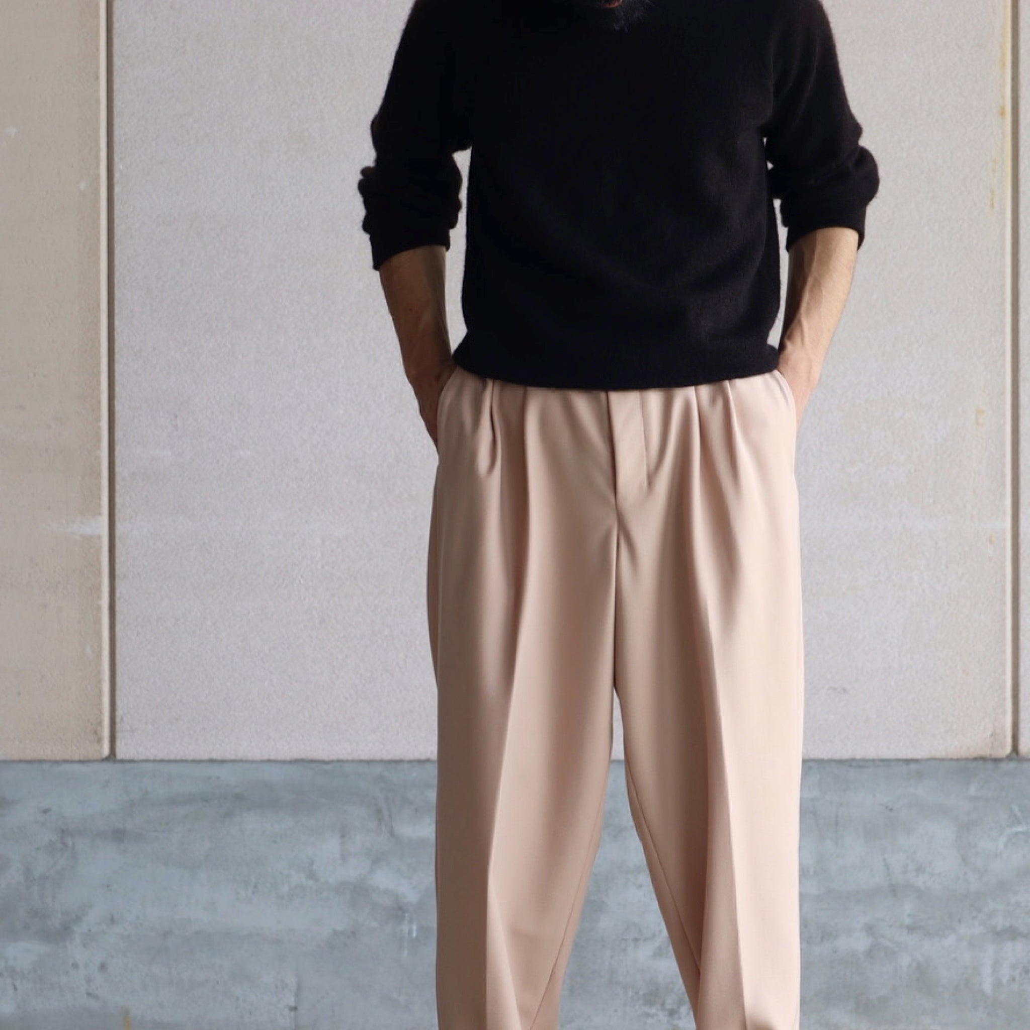 nonnotte 2 TACK WIDE TAPERED TROUSERS - 5