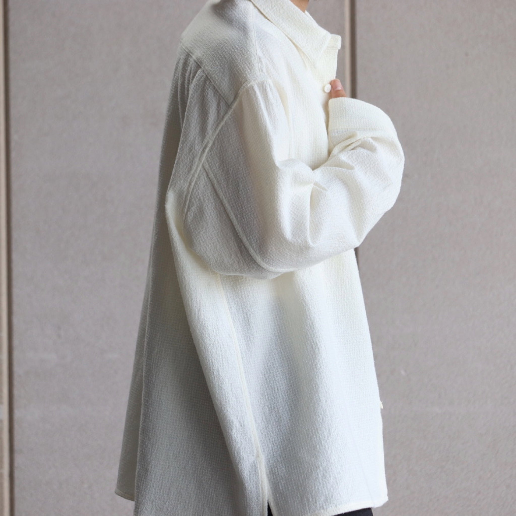 nonnotte OVERSIZED SHIRT - 4