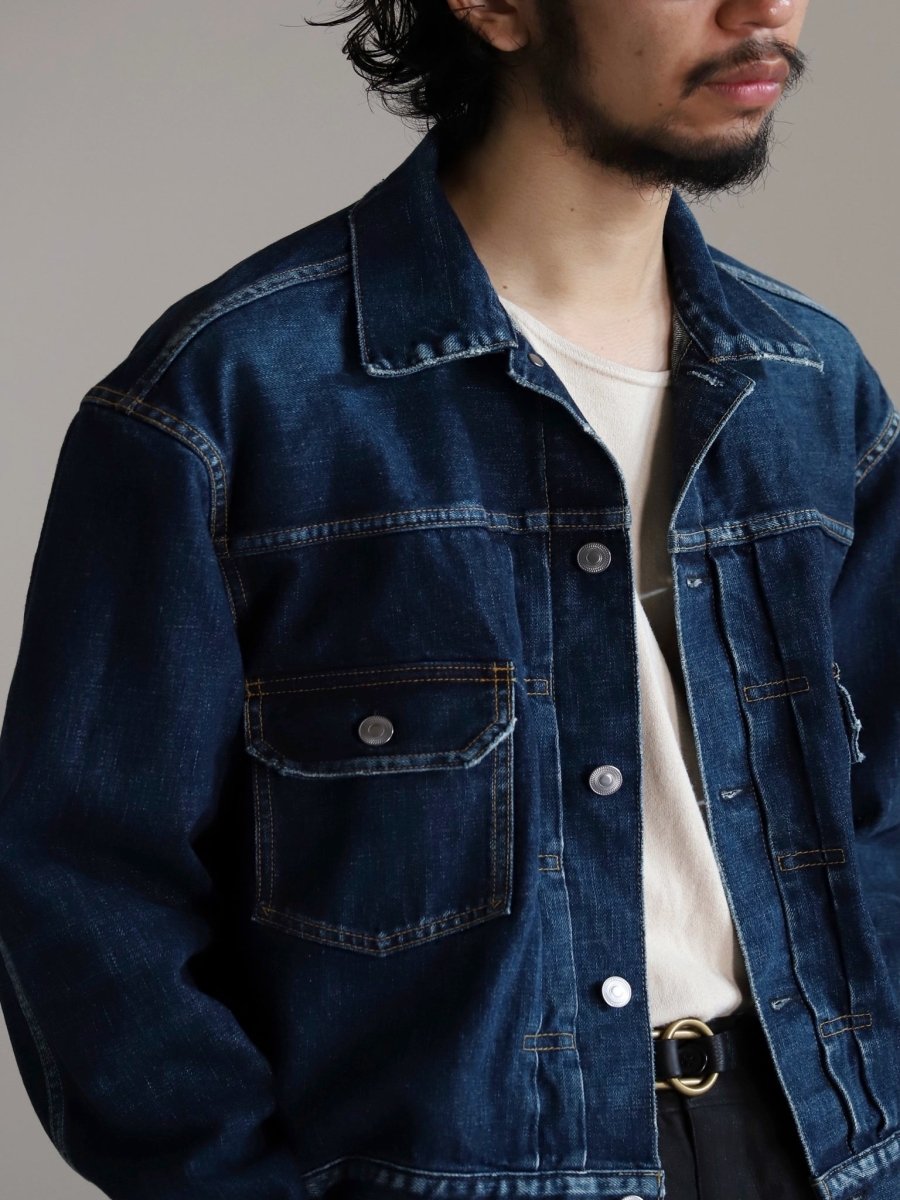 A.PRESSE 2nd Type Denim Jacket INDIGO | CASANOVA&CO – CASANOVA&CO