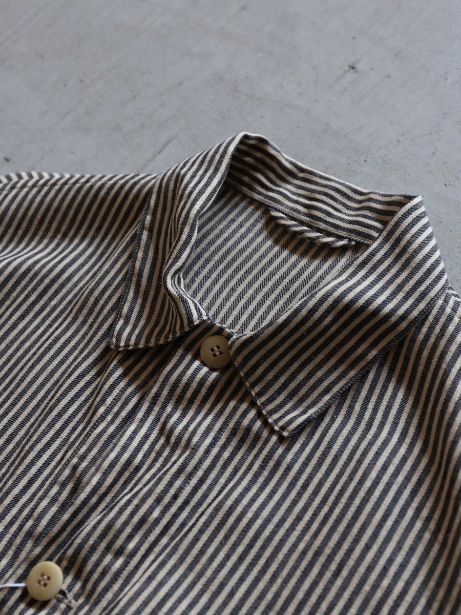 COMOLI Stripe Work Jacket STRIPE | CASANOVA&CO – CASANOVA&CO