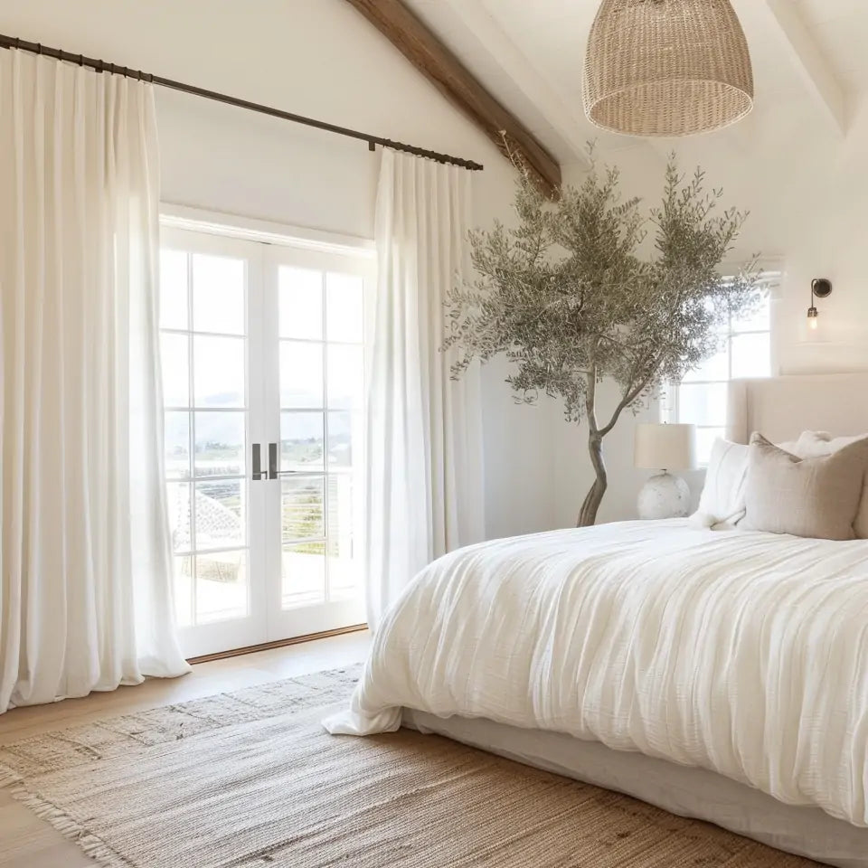 Sheer custom Curtians for bedroom